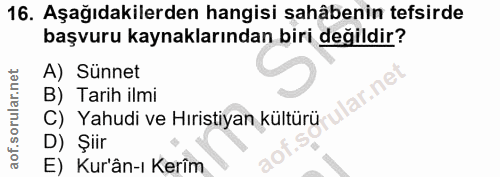 Soru 16