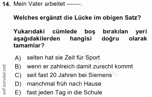 Soru 14