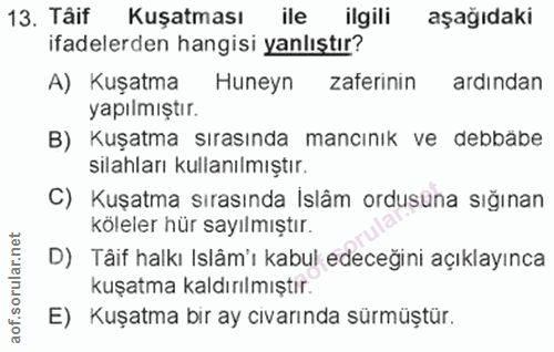 Soru 13