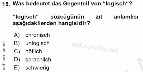 Soru 15