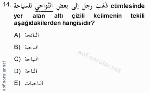 Soru 14