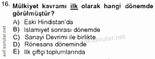 Soru 16