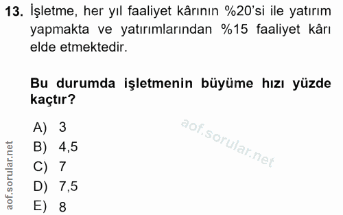 Soru 13