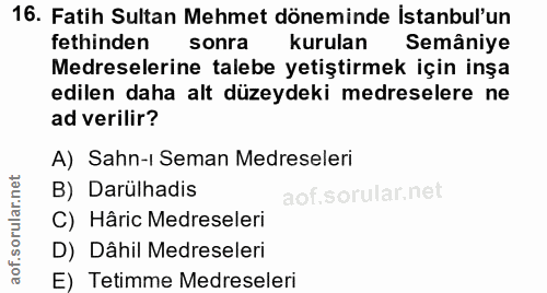 Soru 16