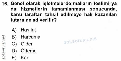 Soru 16