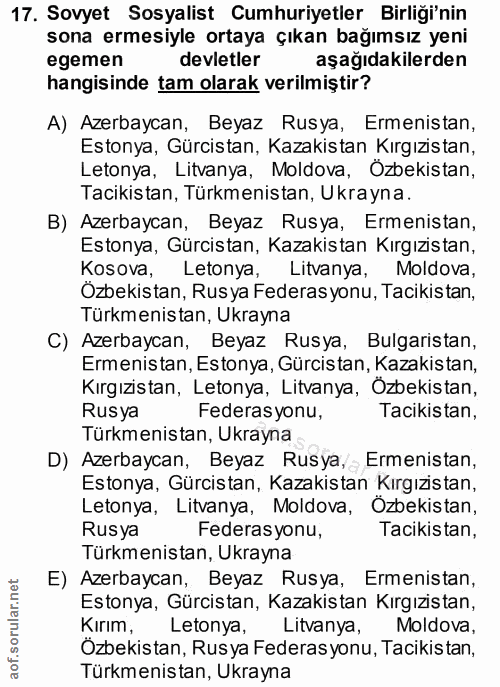 Soru 17