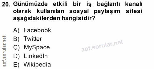 Soru 20