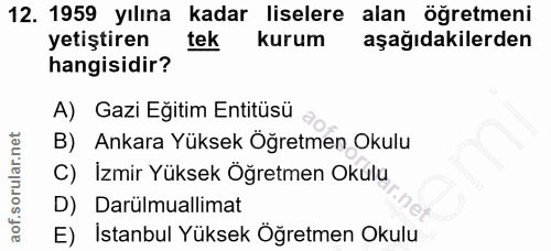 Soru 12
