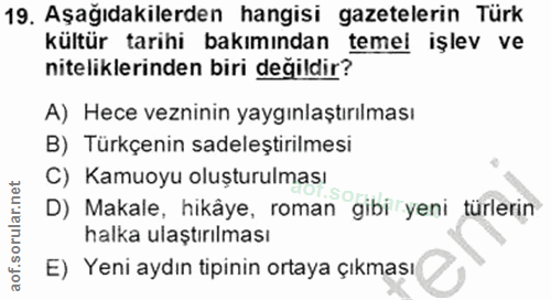 Soru 19
