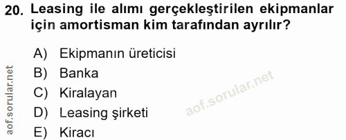 Soru 20