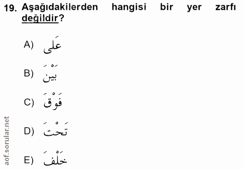 Soru 19