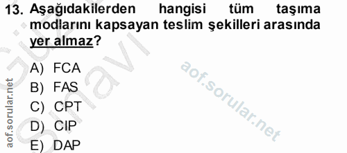 Soru 13