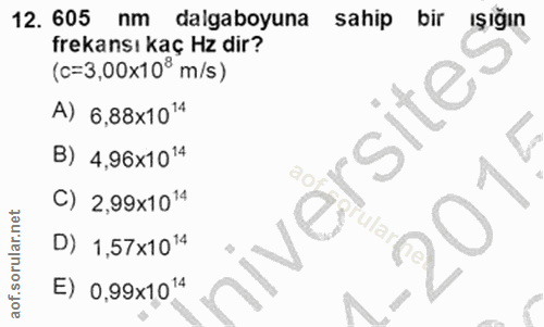 Soru 12