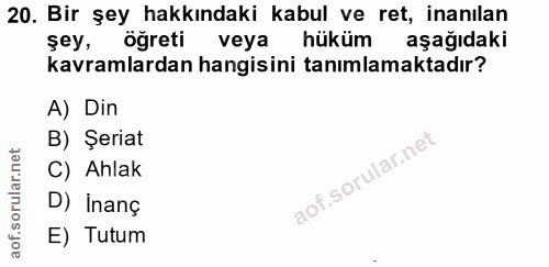 Soru 20