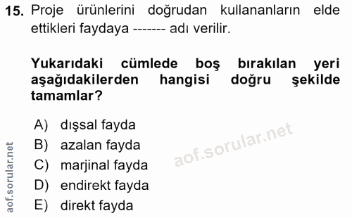 Soru 15