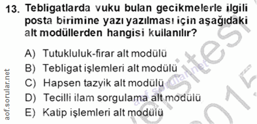 Soru 13