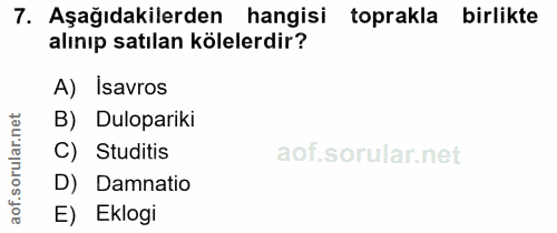 Soru 7