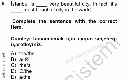 Soru 5
