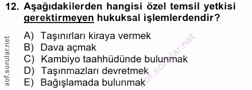 Soru 12
