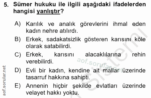 Soru 5