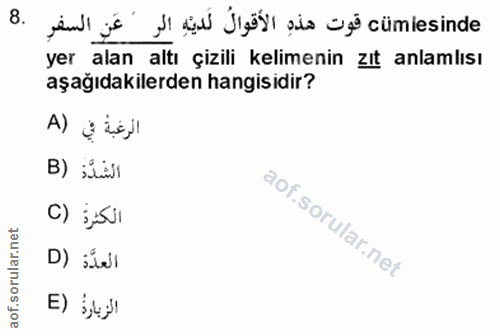 Soru 8