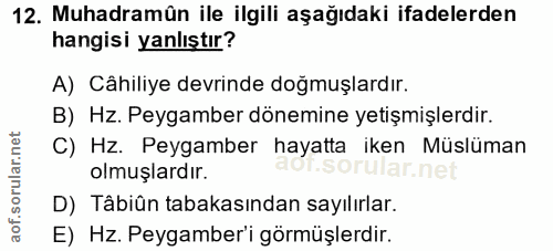 Soru 12