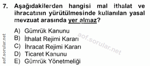 Soru 7