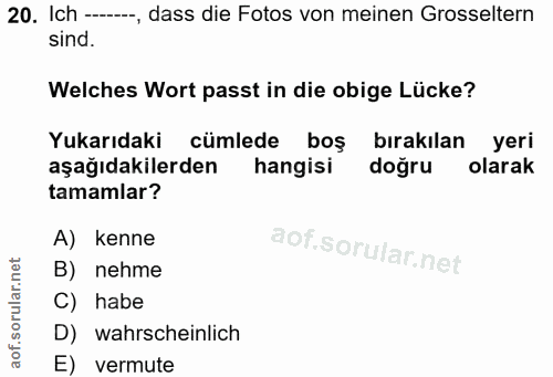 Soru 20