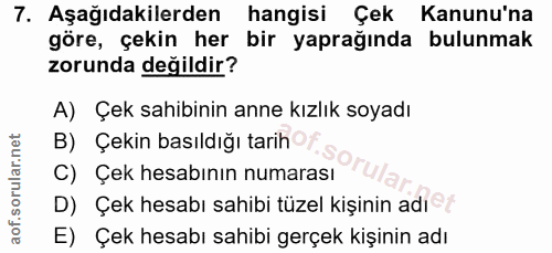 Soru 7