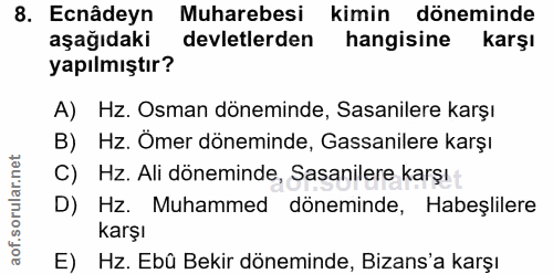 Soru 8