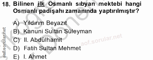 Soru 18