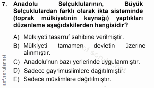 Soru 7