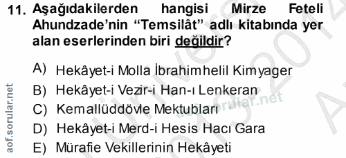 Soru 11