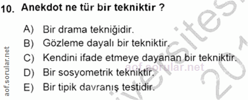 Soru 10