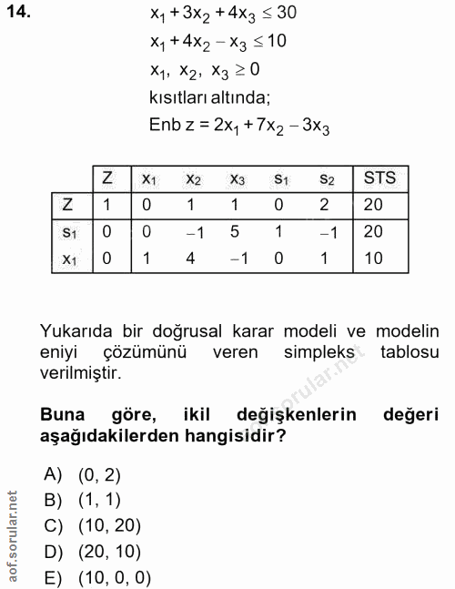 Soru 14
