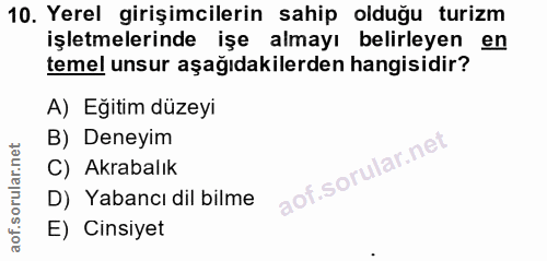 Soru 10