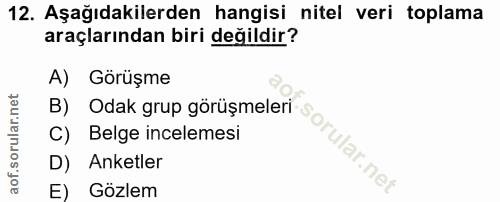Soru 12
