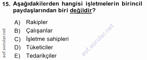 Soru 15