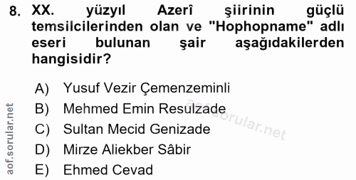 Soru 8