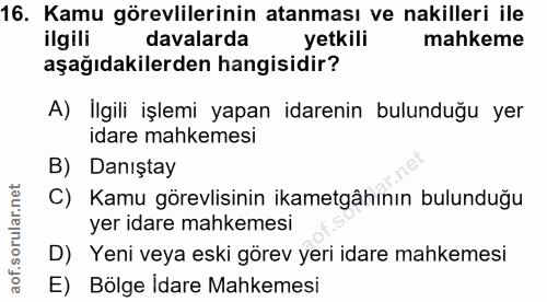 Soru 16