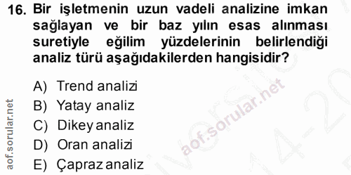 Soru 16