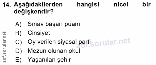 Soru 14