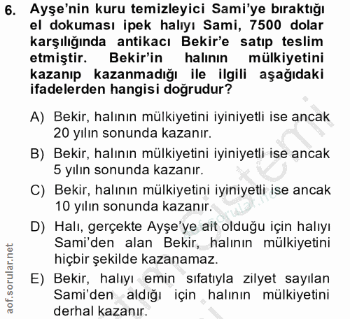 Soru 6
