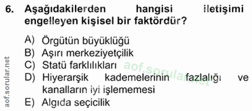 Soru 6