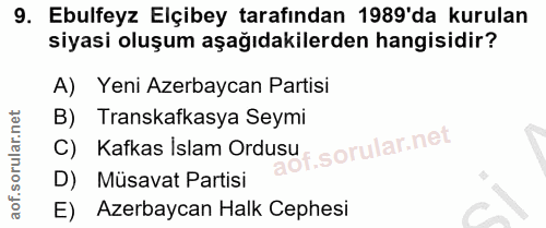 Soru 9