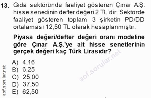 Soru 13