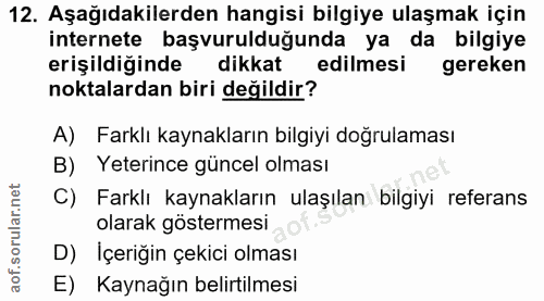 Soru 12