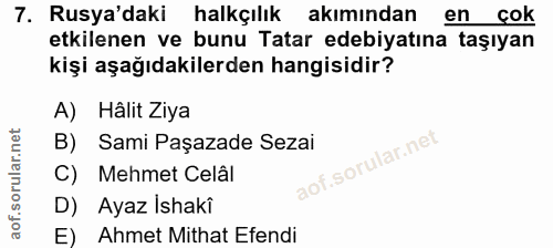 Soru 7