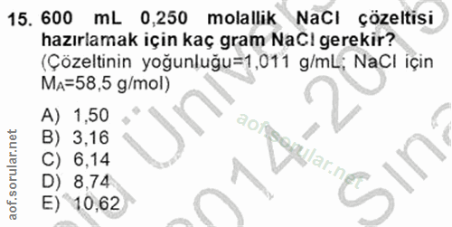 Soru 15