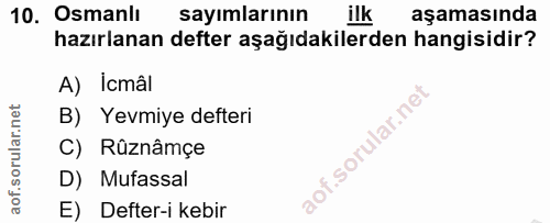 Soru 10